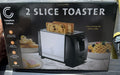 Complete Cuisine 2-Slice Stainless Steel Toaster