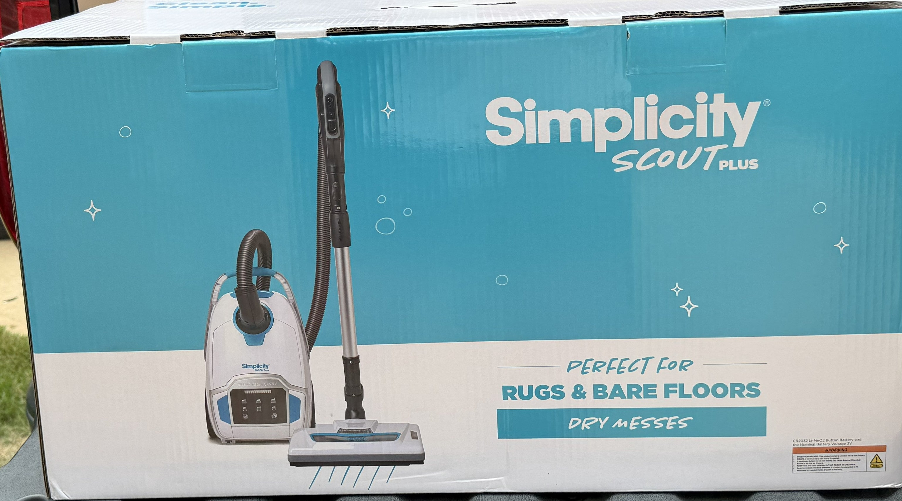 Simplicity Scout Plus Canister Vacuum